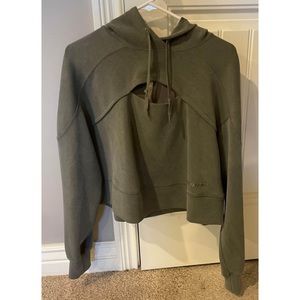 Lululemon Get Centered Crop Hoodie